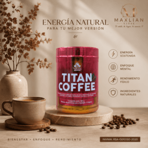 TITAN COFFEE 400G, RENDIMIENTO Y PRODUCTIVIDAD